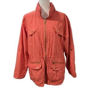 Style & CO. Lightweight Spring Rain Coat Size Large